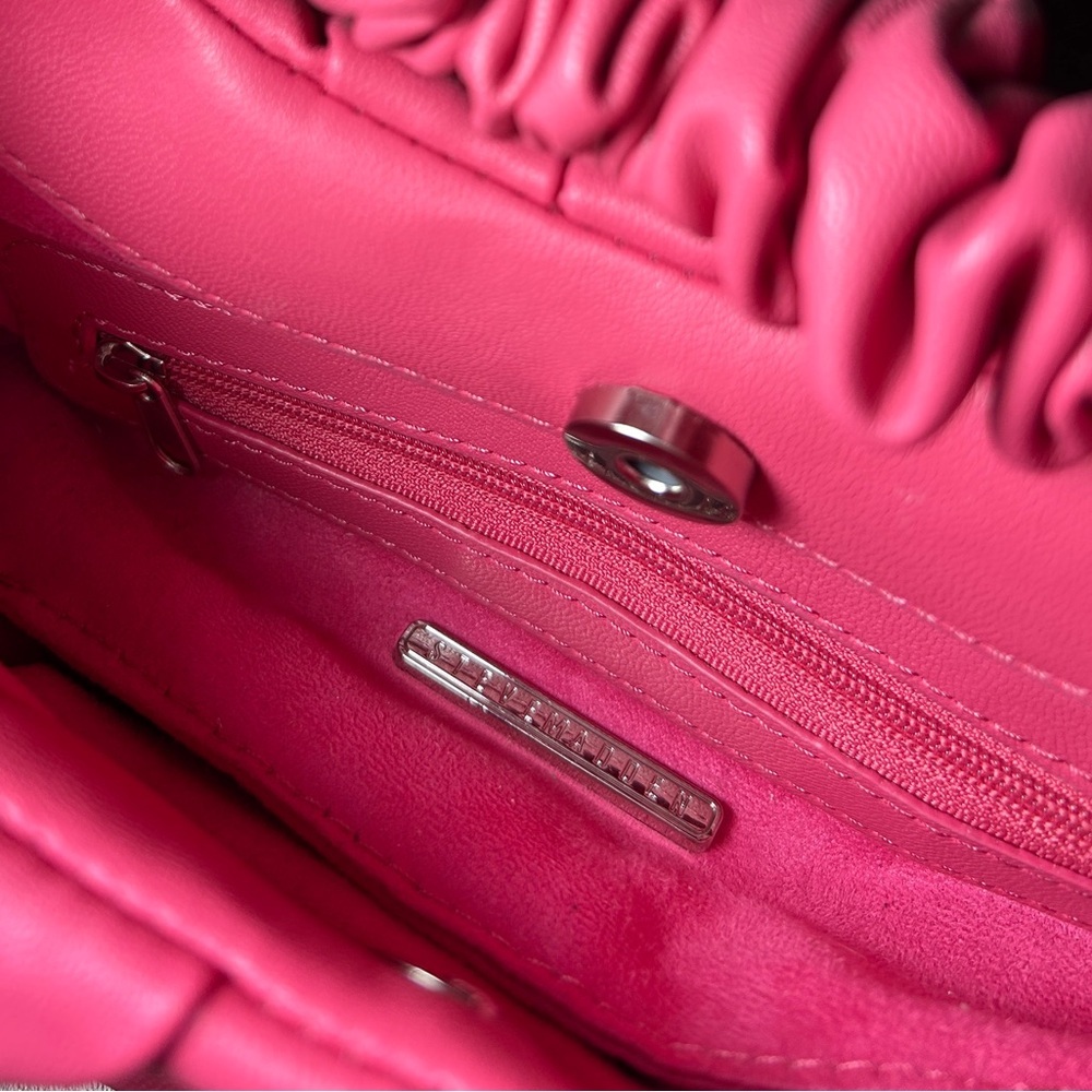 Steve Madden BCorrine fuschia faux leather Small Purse - Picture 9 of 11